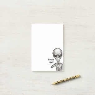 Post-it® Mauvais Alien, Tu es le prochain ! 