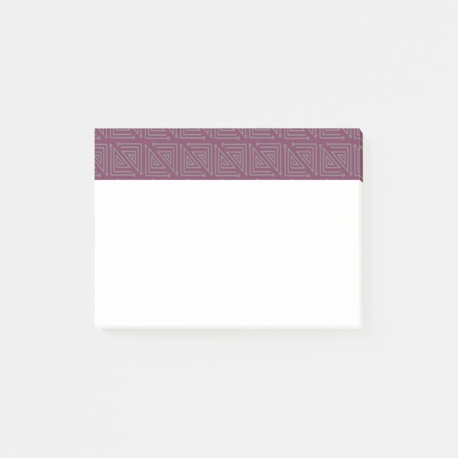 Post-it® Mazages gris Art déco (Devant)