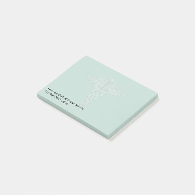 Post-it® Médecin de bureau Cartes à coller (Incliné)