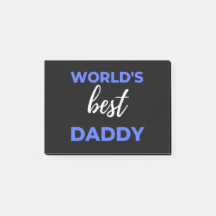 Post-it® Meilleur Papa du Monde