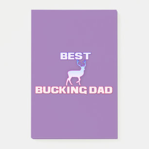 Post-it® meilleur papa qui fait du bucking