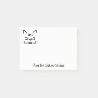 Post-it® Meilleure maman de chat Amoureuse de chaton Chats