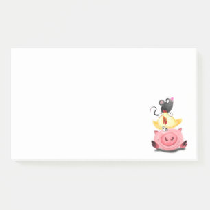 Post-it® Meilleures amies amusantes Publier des notes
