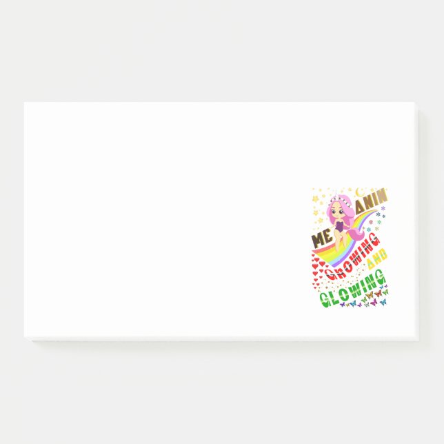 Post-it® Melanine Grandissant Et Glissant (Devant)