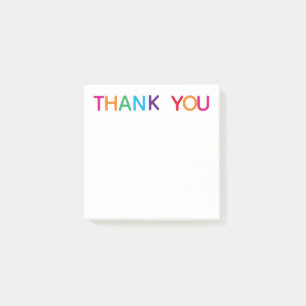 Post-it® Merci Bright Multicolore 3 x 3