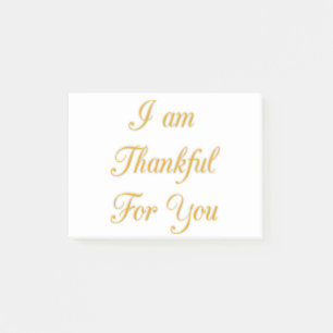 Post-it® Merci Texte Citation Art Design d'impression