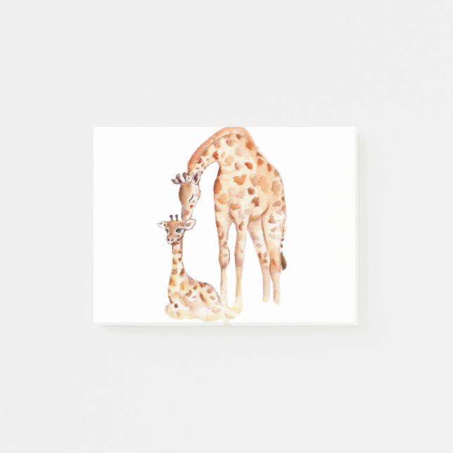 Post-it® Mère et bébé Giraffe (Devant)