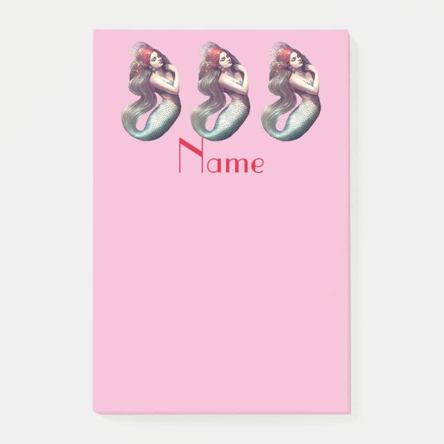 Post-it® Mermaid Beauté de Redhead Thunder_Cove (Devant)