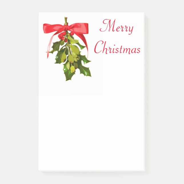 Post-it® Merry Christmas mistletoe (Devant)