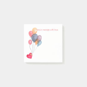 Post-it® Message mit Love