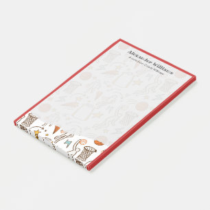 Post-it® Message personnalisé de l'entraîneur de basketball