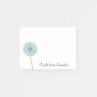 Message personnalisé photo Dandelion