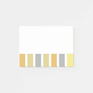 Post-it® Métal de bronze d'argent d'or