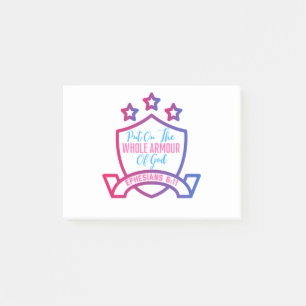 Post-it® Mets Sur Toute L'Armure De Dieu La Foi Chrétienne