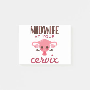 Post-it® Midwoman à votre Cervix Midwives Midwifery