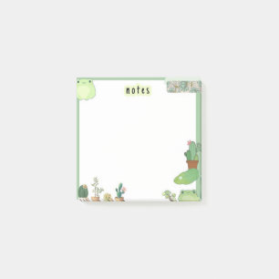 Post-it® Mignon coréen personnalisé vert