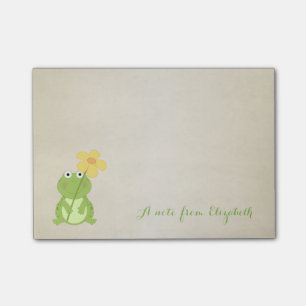 Post-it® Mignon Joli Élégant ,Grenouille
