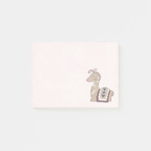 Post-it® Mignonne Llama Princesse portant une couronne