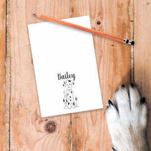 Post-it® Mignonne Moderne J'Aime Mon Chien Puppy Pet