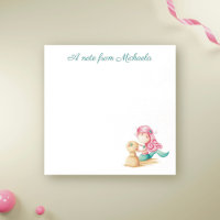 Mignonne Turquoise Rose Sirène Enfants