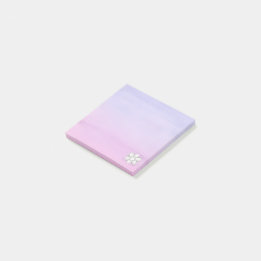 Post-it® Mini couleur carré rose violet
