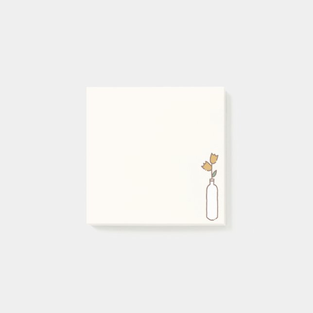 Post-it® Minimalist Tulip Vase (Devant)