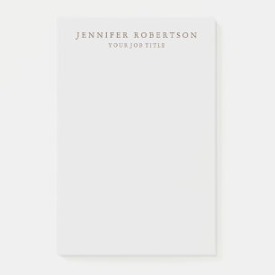 Post-it® Minimaliste Customisé personnalisé classique