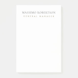 Post-it® Minimaliste Moderne Simple