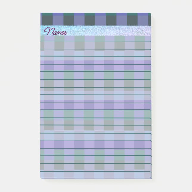 Post-it® Misty mignon Post-It Notes (Devant)