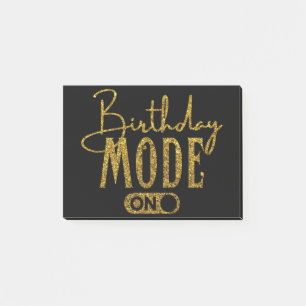 Post-it® Mode Anniversaire activé   Anniversaire