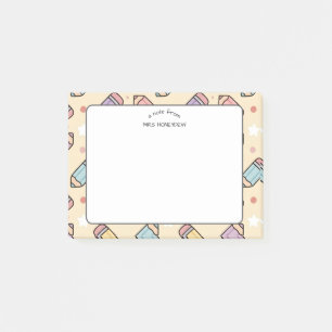 Post-it® Modèle de crayon pour appréciation des enseignants