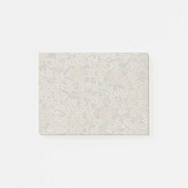 Post-it® Modèle de fleur de jasmin de William Morris (Devant)
