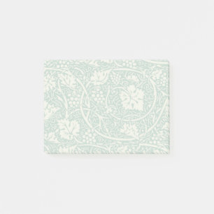 Post-it® Modèle de raisin de William Morris sarcelle turquo