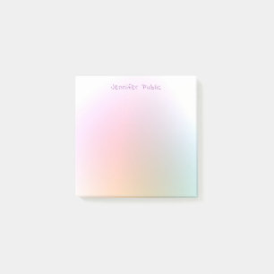 Post-it® Modèle professionnel moderne élégant coloré