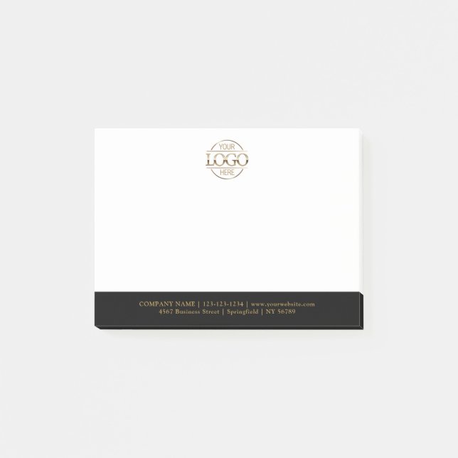 Post-it® Modern Custom Company Business Logo Promotional (Devant)