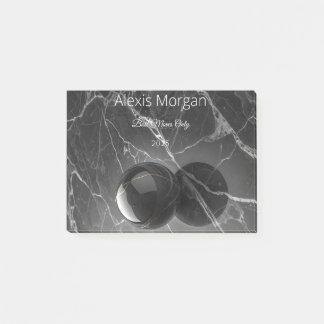 Post-it® Modern Minimalist Pink-Purple Border Template