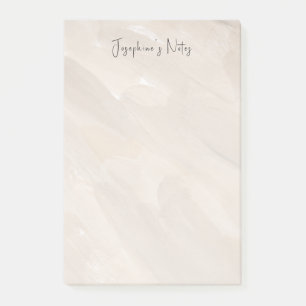 Post-it® Modern Neutral Gold Arrière - plan Ajouter un nom