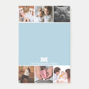 Post-it® Moderne 6 Famille - Bande Photo Personnalisé