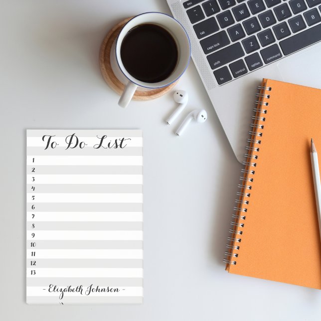 Post-it® Moderne Chic tendance Élégant Élégant Élégant Mais (Modern Chic Trendy Elegant Stylish Home To Do List Post-it Notes)