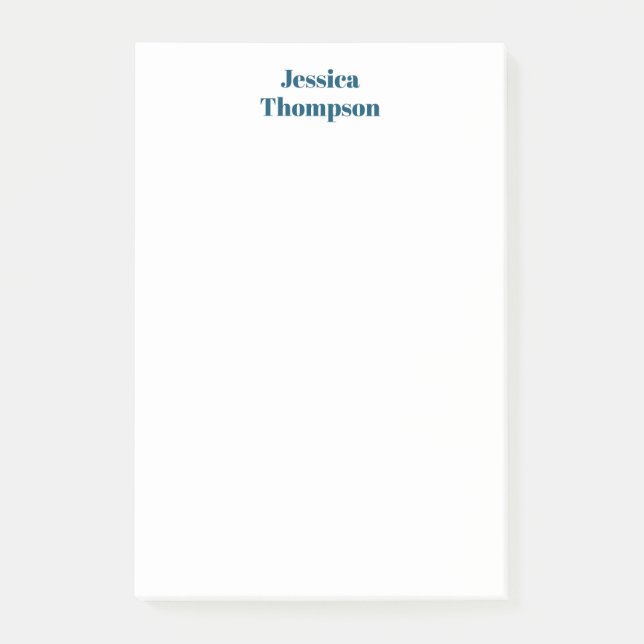 Post-it® Moderne élégant Plain Simple Professionnel (Devant)