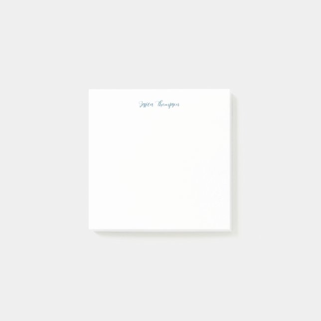 Post-it® Moderne élégant Plain Simple Professionnel (Devant)