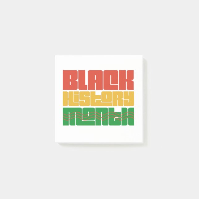 Post-it® Mois de l'histoire des Noirs C'est plus qu'un mois (Devant)