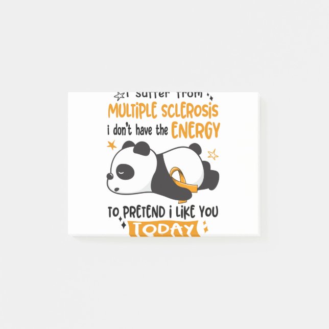 Post-it® Mois de sensibilisation à la sclérose en plaques D (Devant)