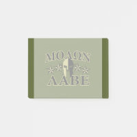 Molon Labe Spartan 5 étoiles Olive Green