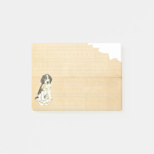Post-it® Mon Coonhound de marcheur de Treeing a mangé mon