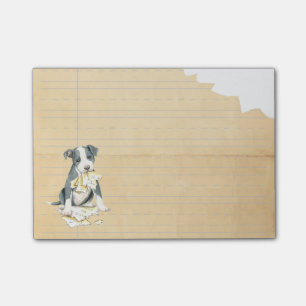 Post-it® Mon pitbull a mangé mon travail