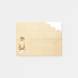 Post-it® Mon Shiba Inu a mangé mon travail