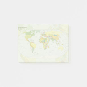 Post-it® monde+carte+globe+pays+atlas