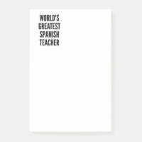 Monde meilleur professeur d'espagnol