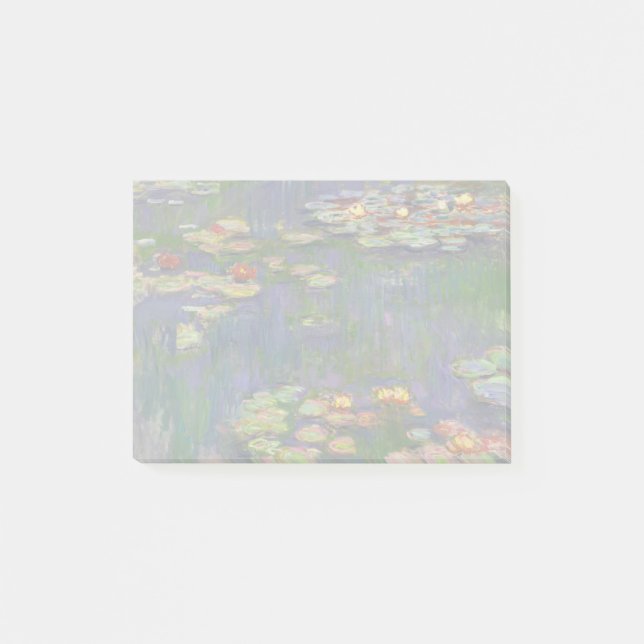 Post-it® Monet Water Lilies Chef-d'oeuvre Peinture (Devant)